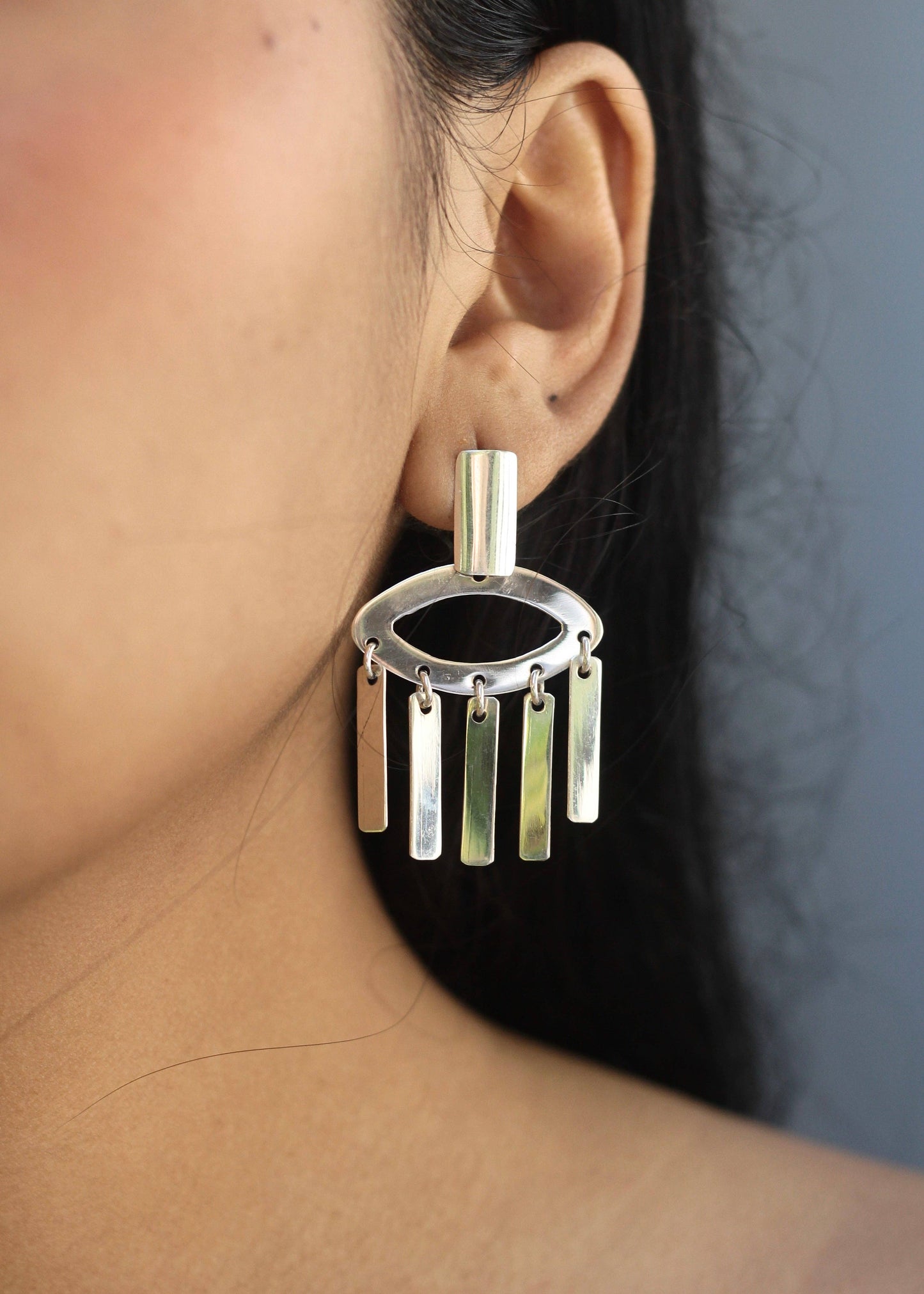 Vision - Sterling Silver Earrings