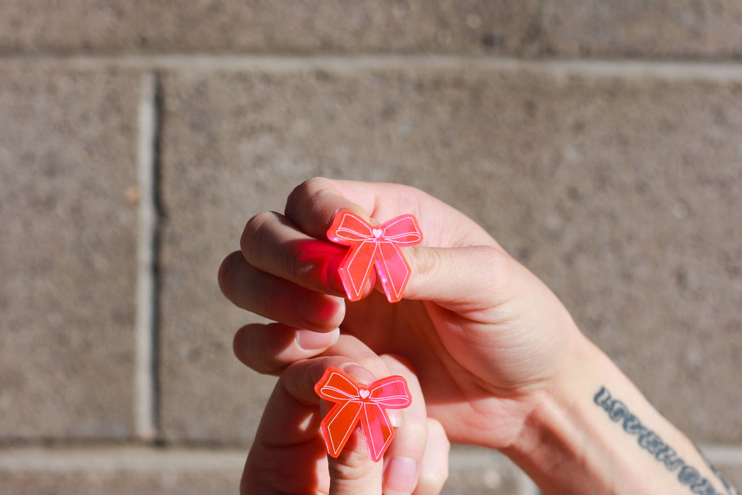 Acrylic Coquette Bows