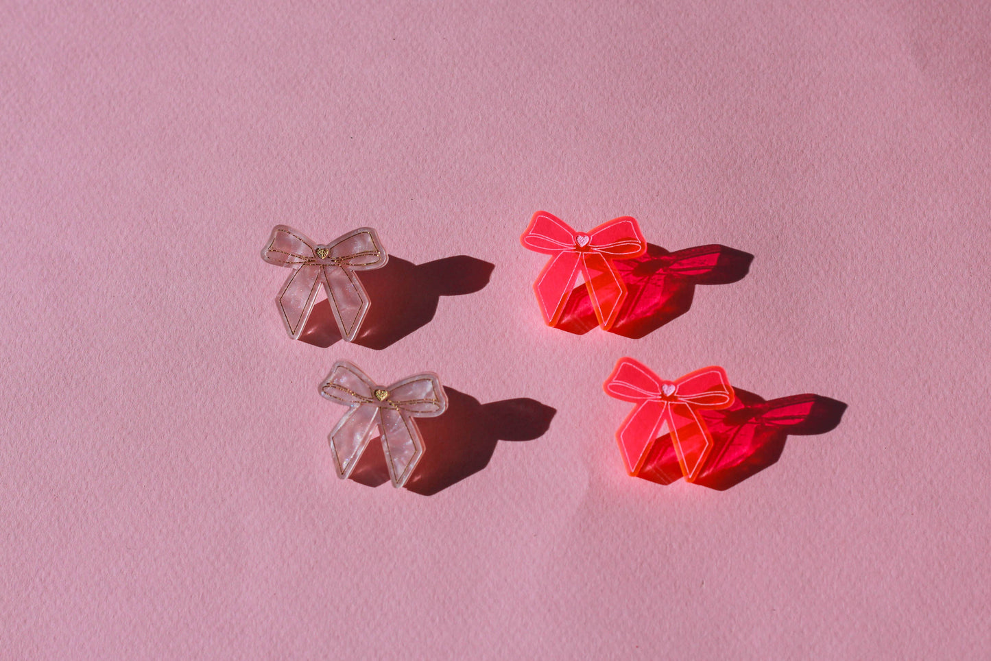 Acrylic Coquette Bows