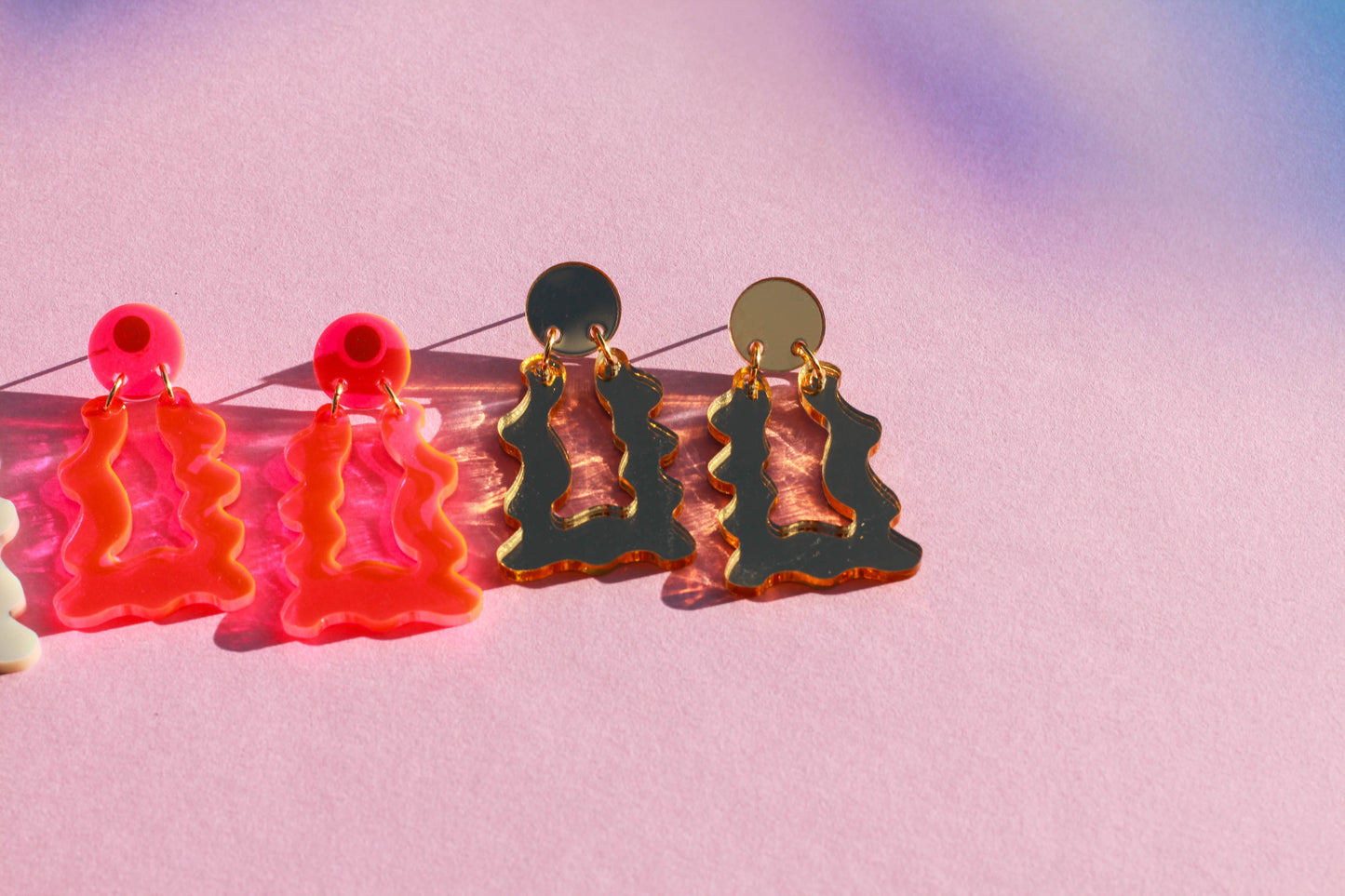 Wonky Door Knocker Earrings