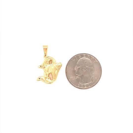 18K Gold Filled Zodiac Pendant