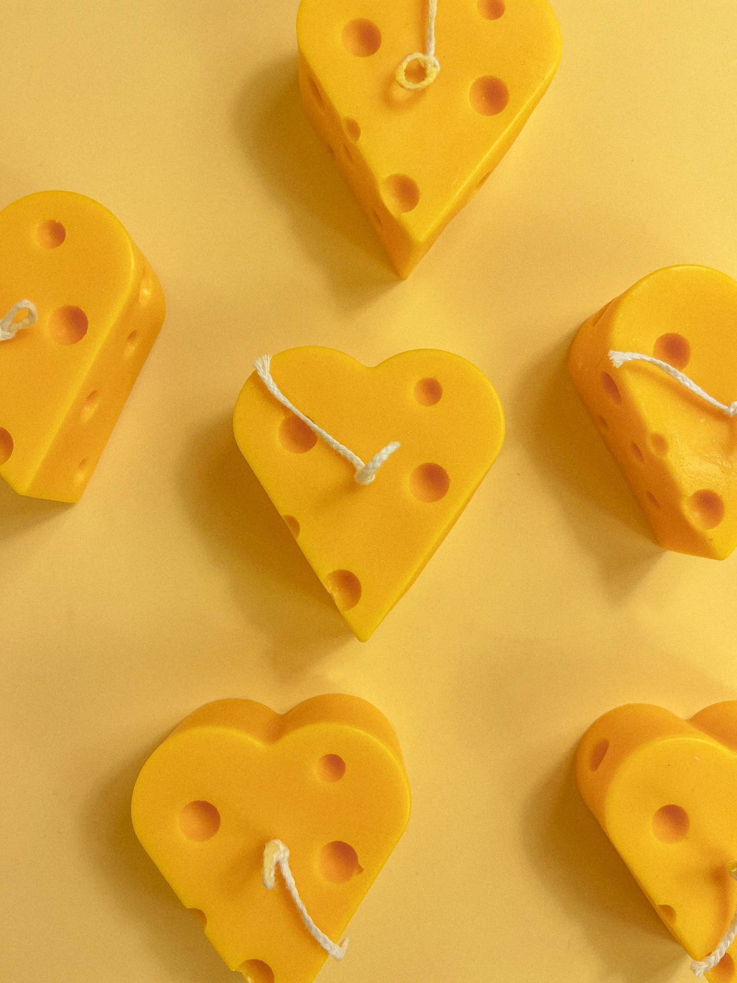 Quesitos de Amor/Heart Shaped Cheese Candle