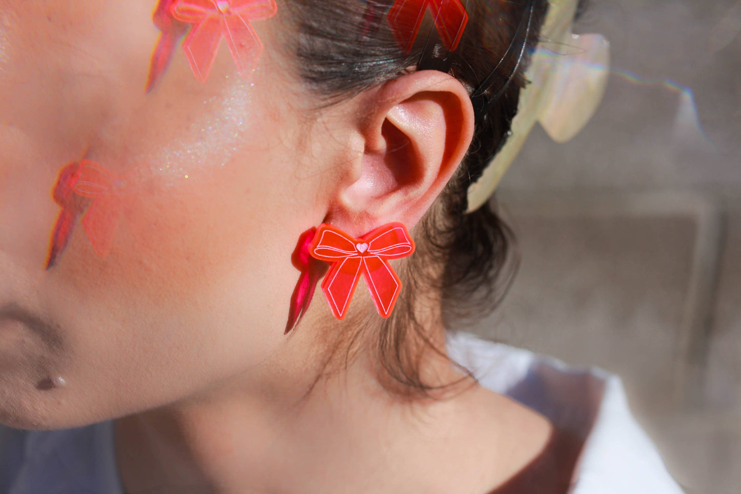 Acrylic Coquette Bows