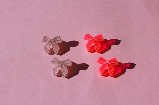 Acrylic Coquette Bows