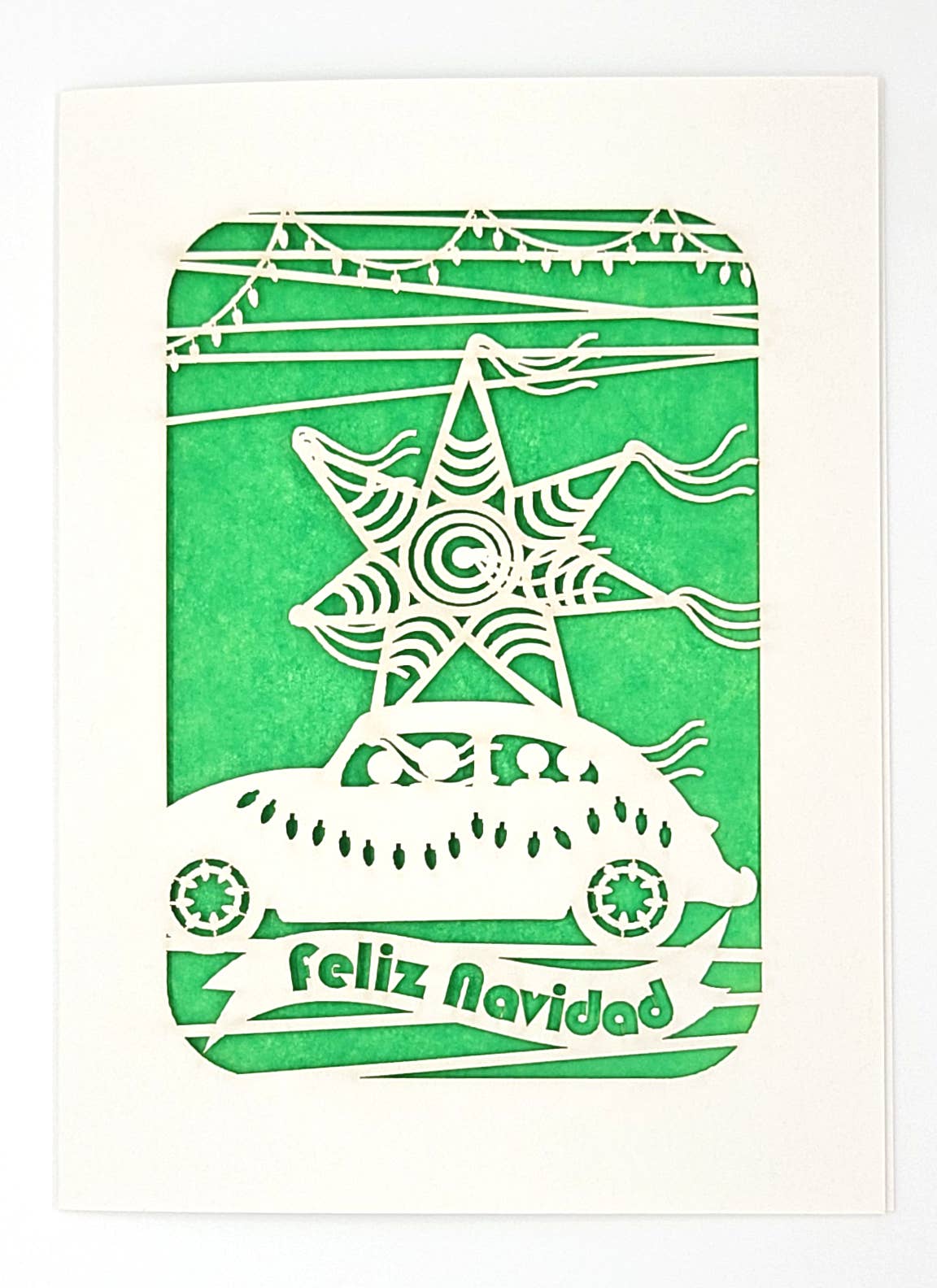 VW Piñata Feliz Navidad Card