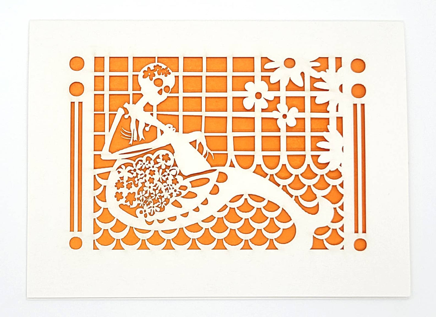 Sirena with a Guitar Card