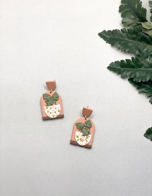 Potted Monstera Dangles