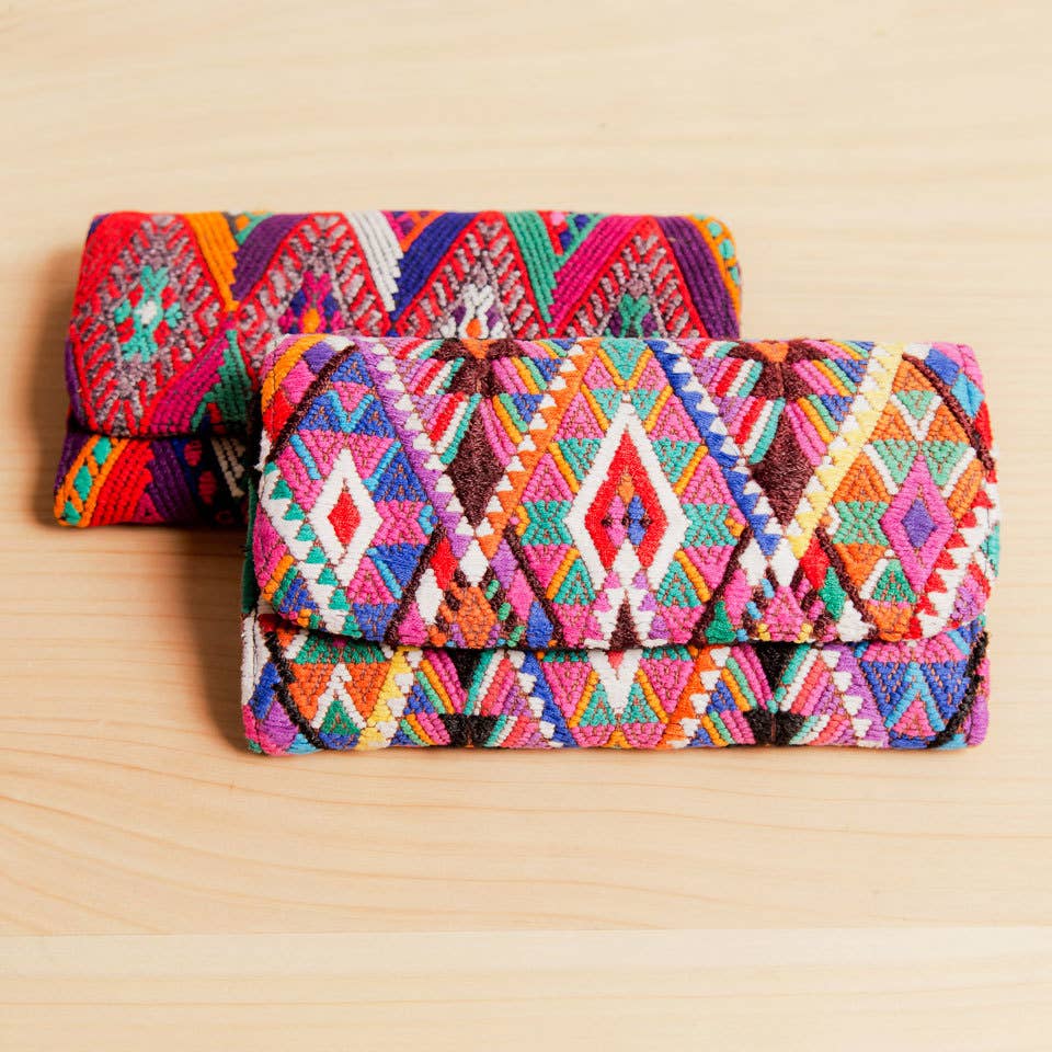 Upcycled Wallet Clutch