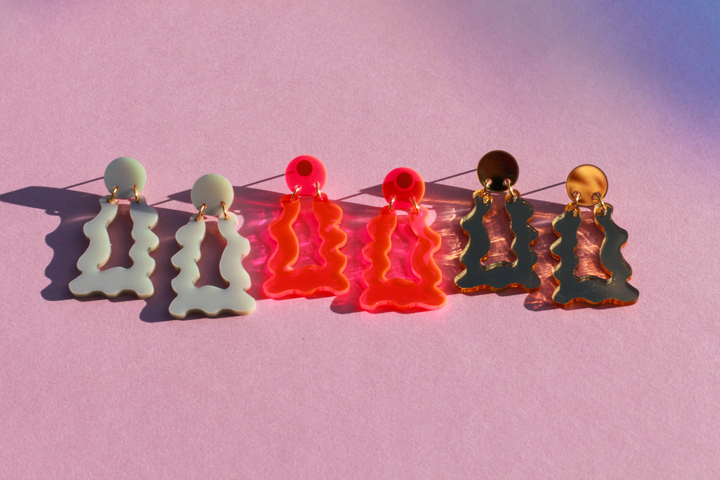 Wonky Door Knocker Earrings