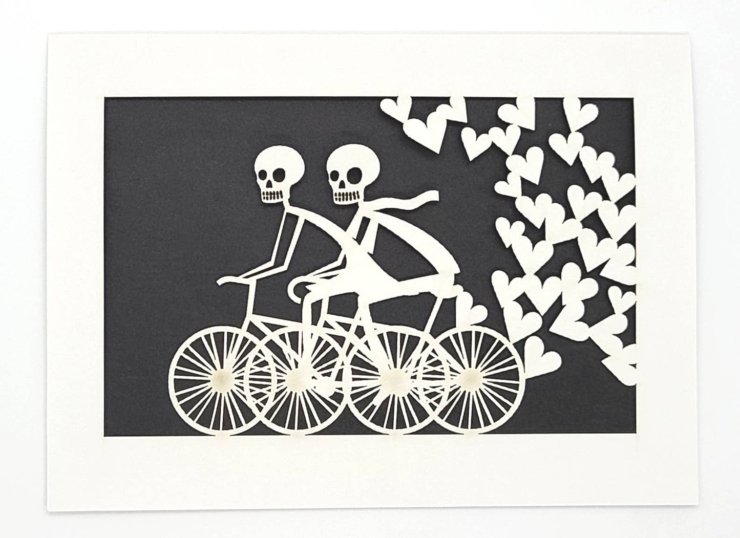 2 Calaveras on Bikes Card