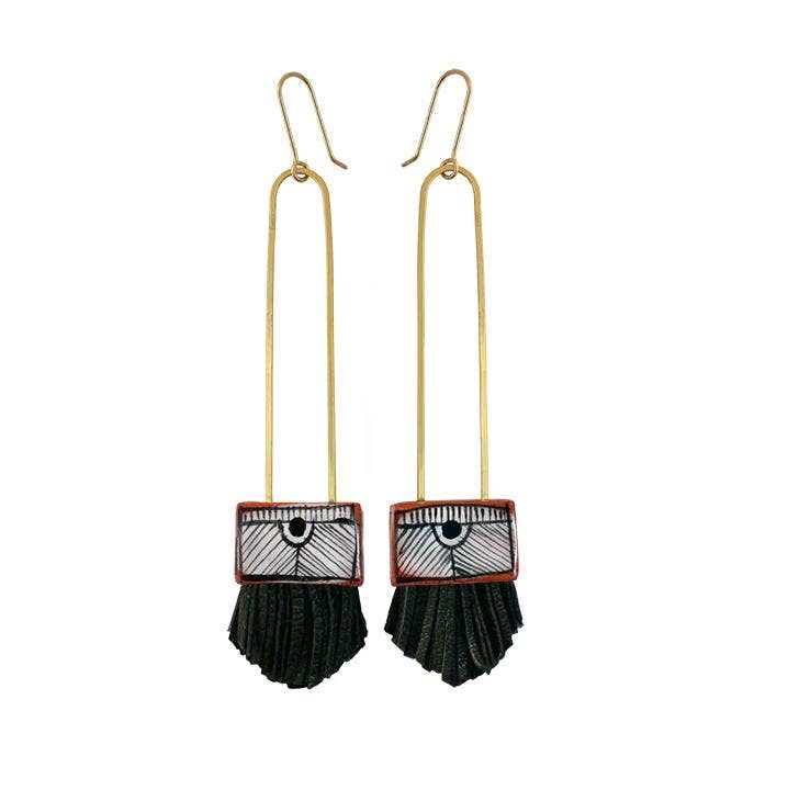Regalo Long Tassel Earring