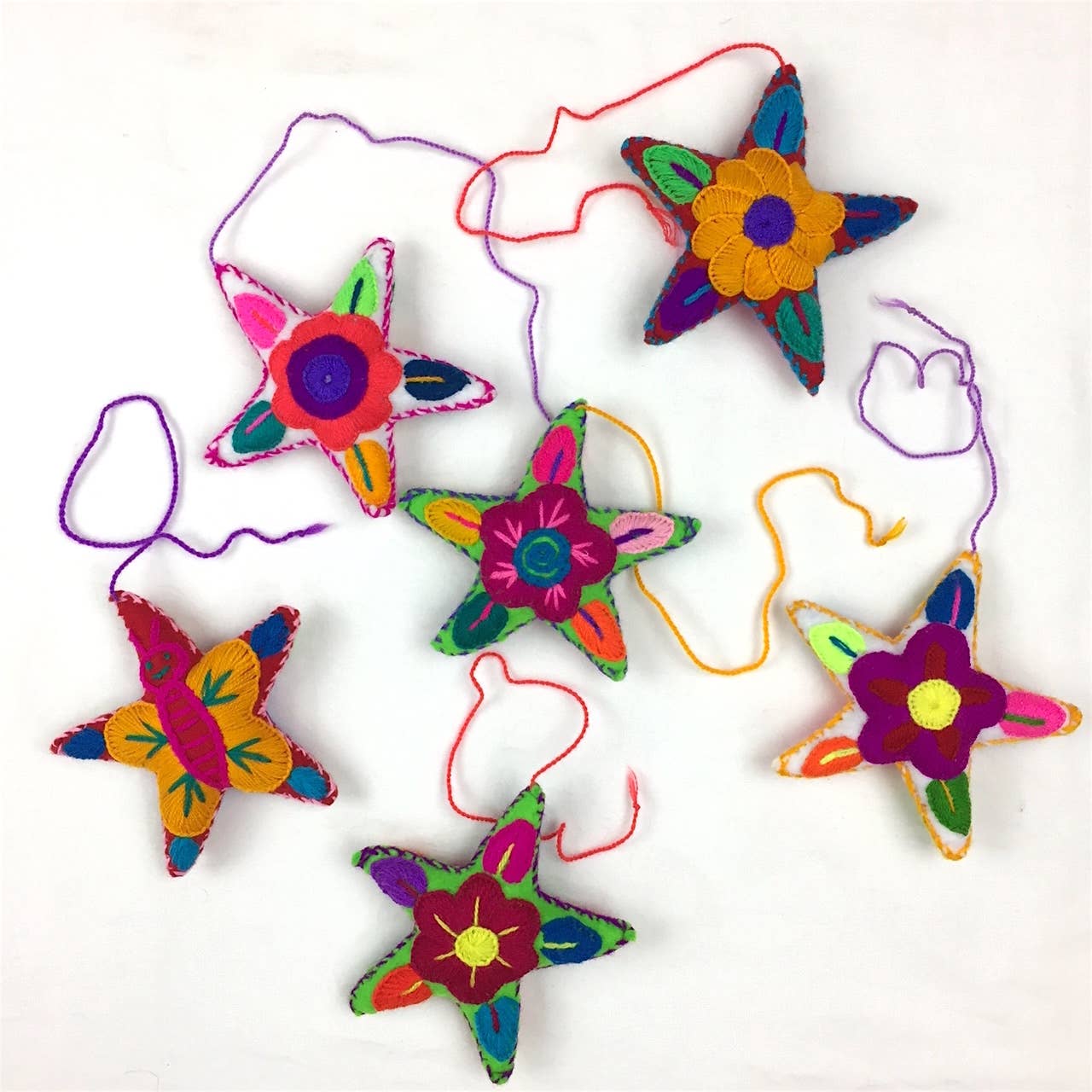 Embroidered Stars