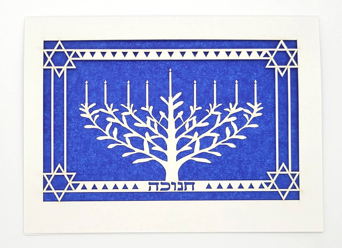 Menorah Card