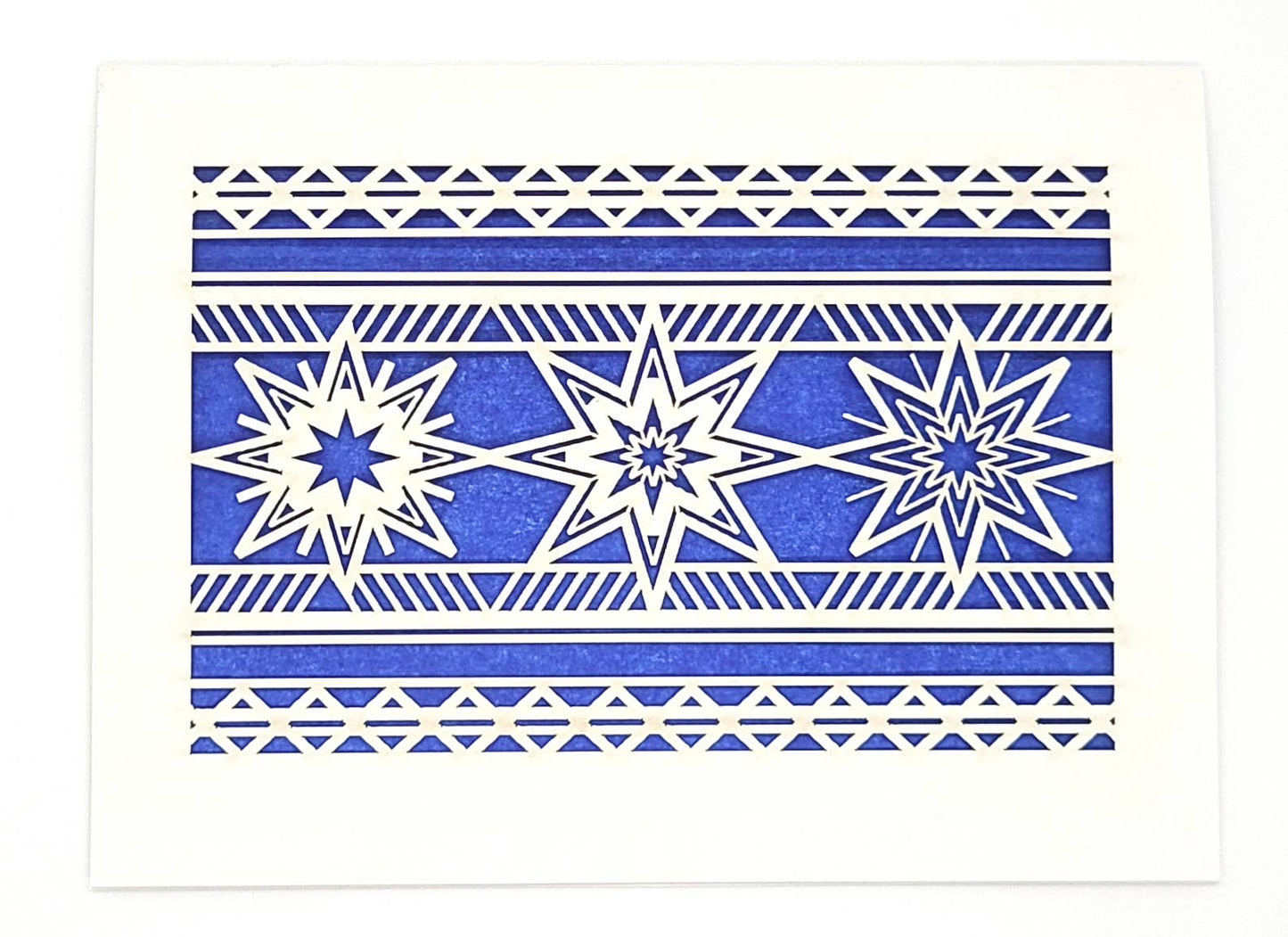 Alpine Snowflake Card