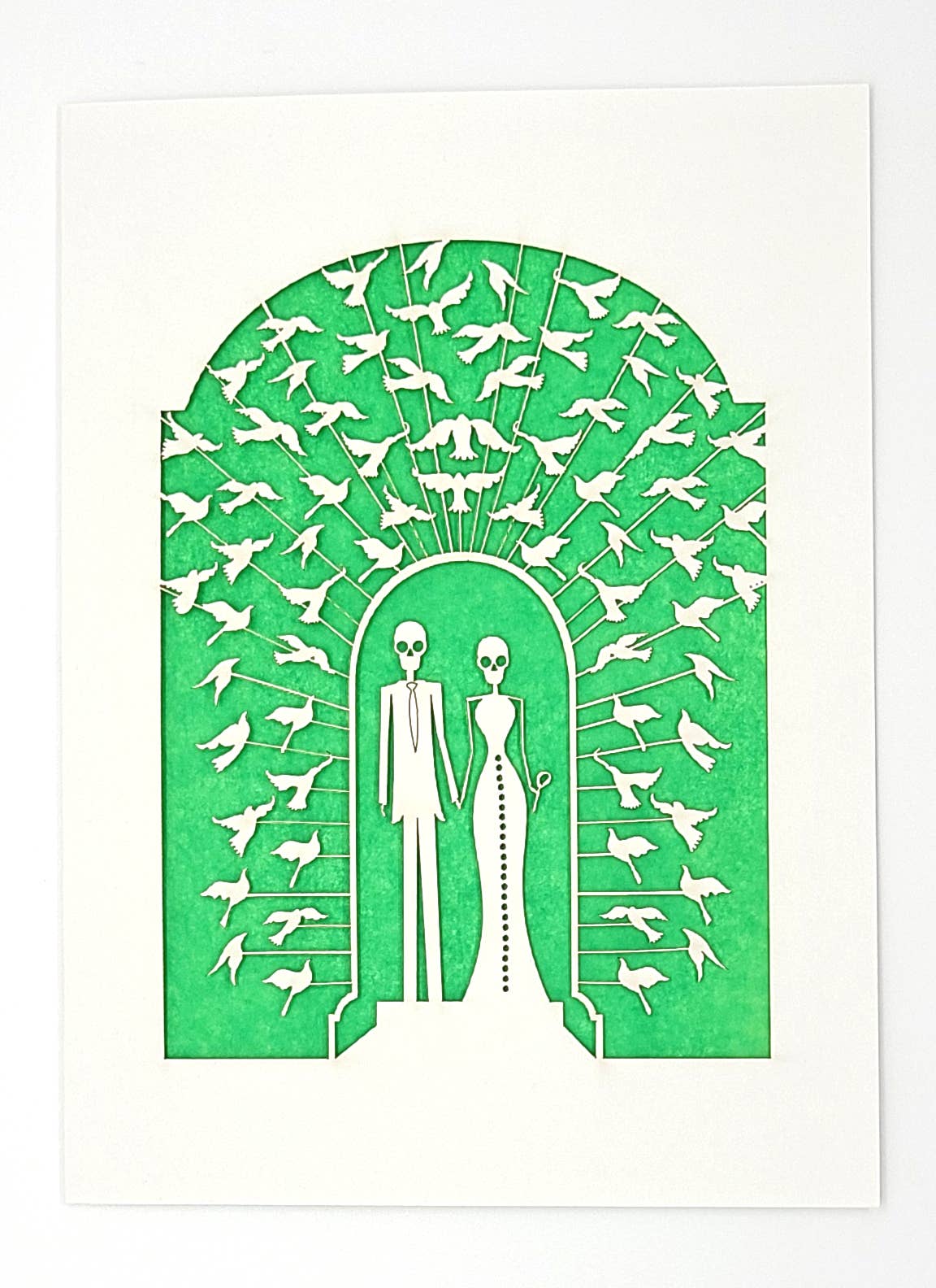 Bride and Groom Card
