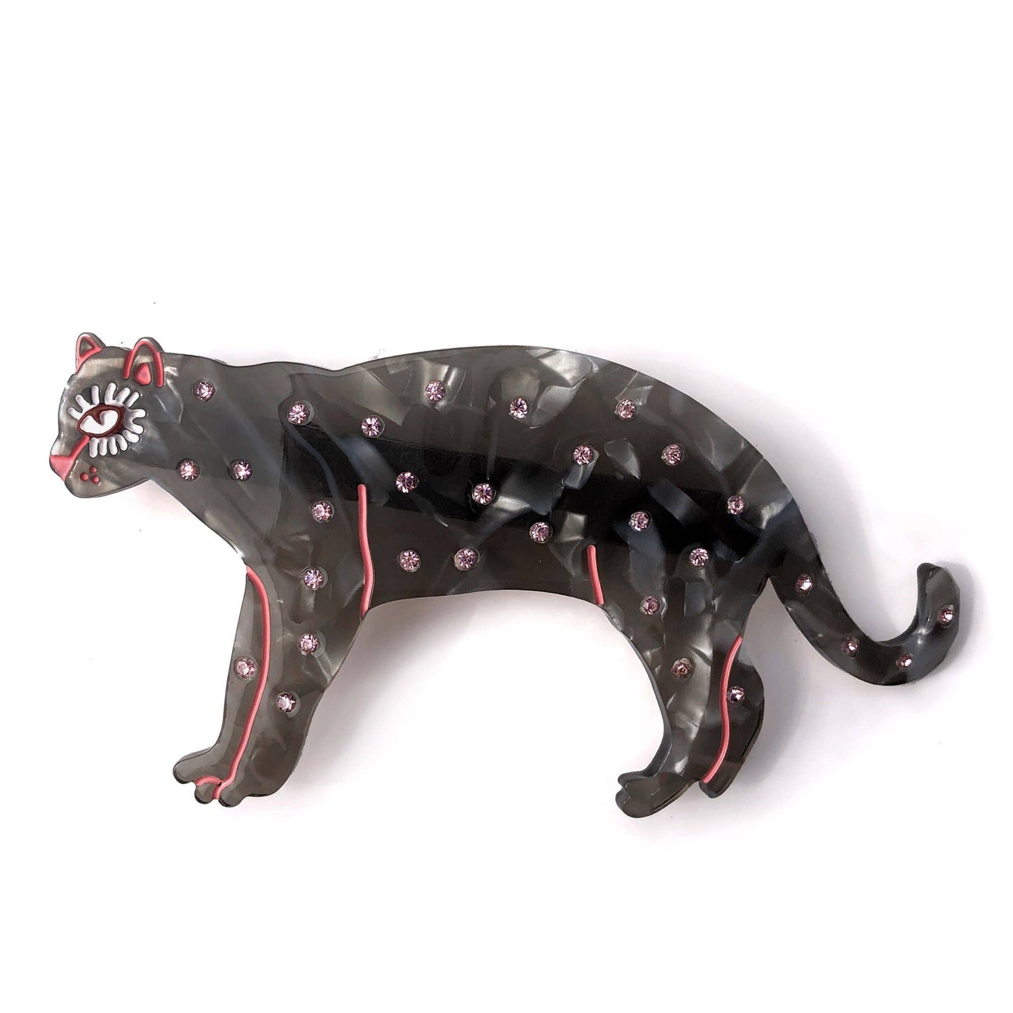 Polka Cat Hair Barrette
