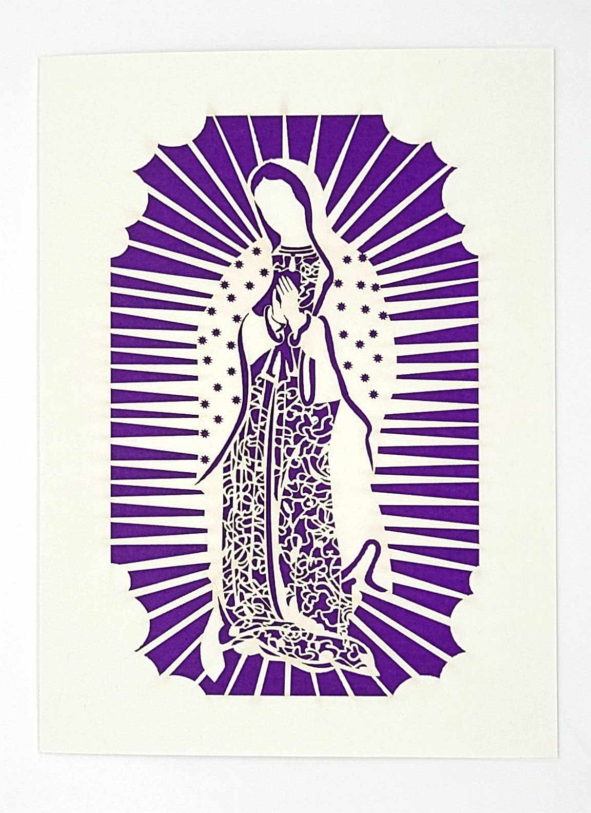 Virgen de Guadalupe Card