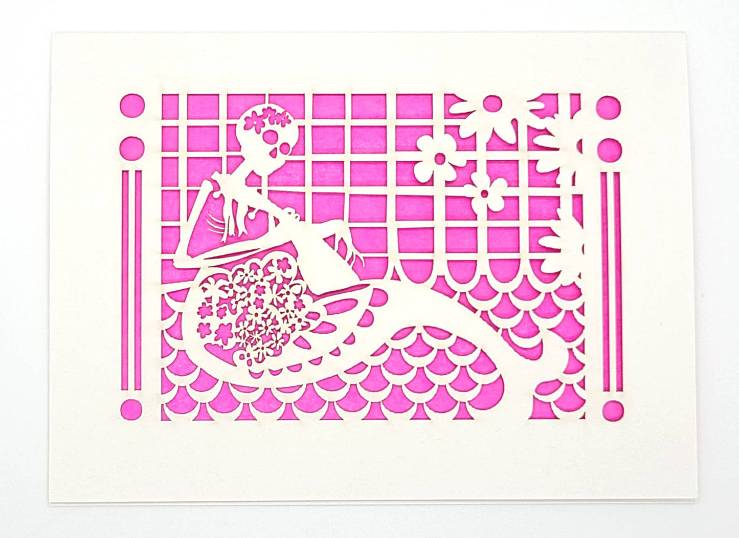 Sirena with a Guitar Card