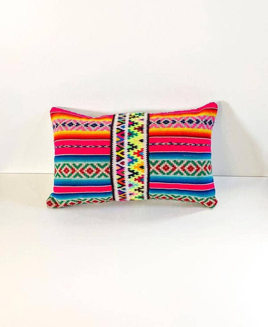 Decorative Peruvian Manta Pillow