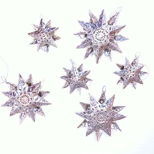 Tin Multi-Point Star Ornament