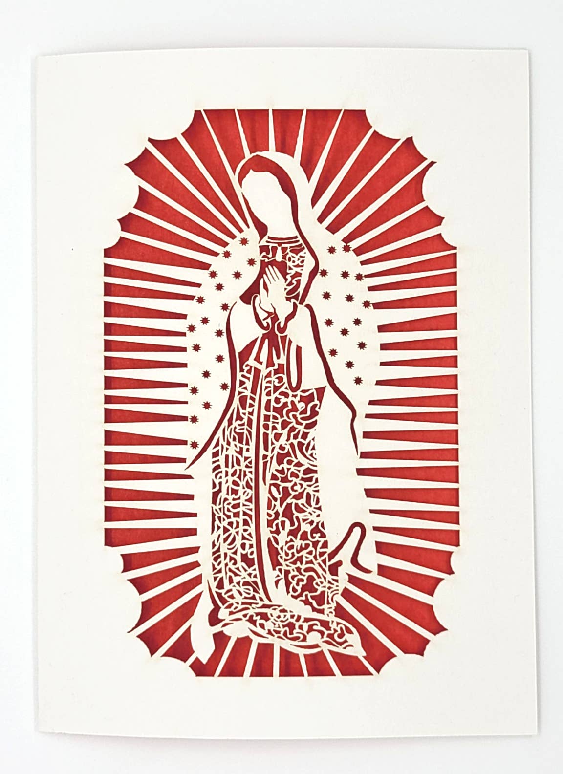 Virgen de Guadalupe Card