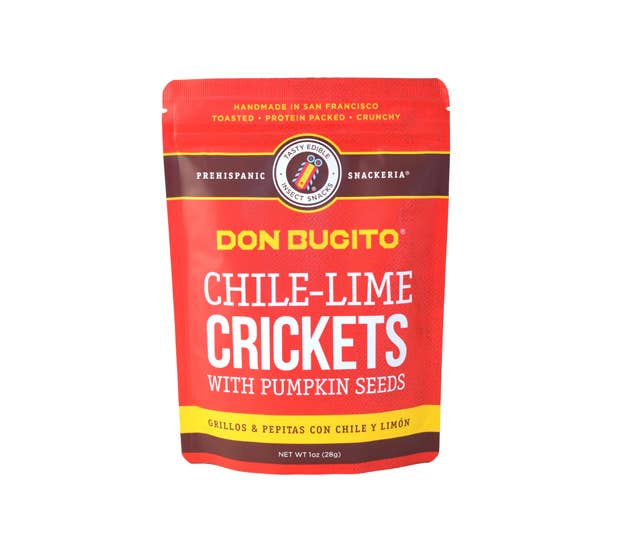 Chile-Lime Crickets & Pumpkin Seeds - 1.5oz
